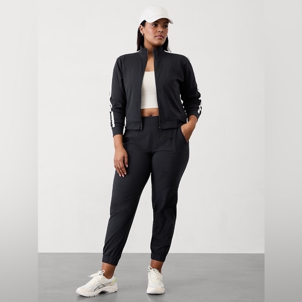 Athleta‎ | Brooklyn Mid Rise Jogger Pants Dark Navy Blue Plus Size  22